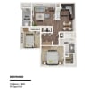 Floor plan: B2R