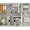Floor plan: 2X1-G