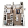 Floor plan: A2A