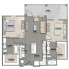 Floor plan: B1-1