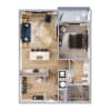 Floor plan: A10D