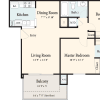 Floor plan: Cedar - Up
