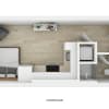 Floor plan: Studio B