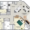Floor plan: 3A