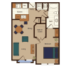 Floor plan: A1