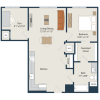 Floor plan: A14.Den