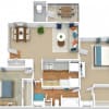 Floor plan: 2 Bedroom 1 Bathroom