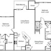Floor plan: 2C Renovation 3