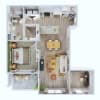 Floor plan: 1C ALT1