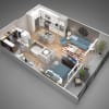 Floor plan: 1E