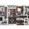 Floor plan: Three Bedroom