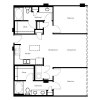 Floor plan: B1E