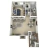 Floor plan: A1 1x1