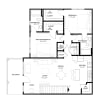 Floor plan: 2BR 2BA (1152 SF)