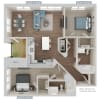 Floor plan: BM15-1201