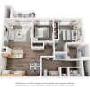 Floor plan: 2 Bed 2 Bath Stonecrest