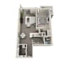 Floor plan: Marina (A1C-S)