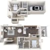 Floor plan: B1TG-S