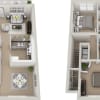 Floor plan: 2B