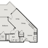 Floor plan: 1C