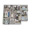 Floor plan: B3