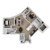 Floor plan: P