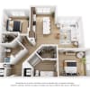 Floor plan: B3
