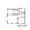 Floor plan: 2 Bed 2 Bath - Type 2