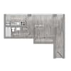 Floor plan: Studio 1