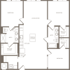 Floor plan: C2D