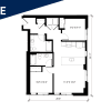 Floor plan: MFTE 2 Bedroom - C17