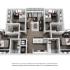 Floor plan: 4BR/4BA - The Maverick
