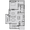 Floor plan: A (att gar)