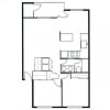 Floor plan: 2x1c -944