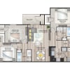 Floor plan: 3-2R