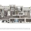 Floor plan: 2 Bedroom 2 Bathroom Large