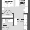 Floor plan: Studio-ST2