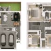 Floor plan: C7 - Townhome