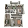 Floor plan: B2 Bronze