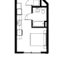 Floor plan: Studio