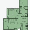 Floor plan: Tower Superior Single