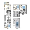 Floor plan: Riviera Townhome