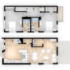 Floor plan: 2 Bed 2.5 Bath - B2