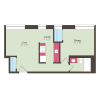 Floor plan: 811-1b6