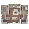 Floor plan: C1