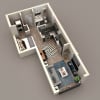 Floor plan: E1a