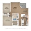 Floor plan: A3 Den Renovated