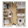 Floor plan: Apartment Type 2a