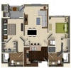 Floor plan: B2