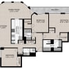 Floor plan: 3-BR/2.5BA
